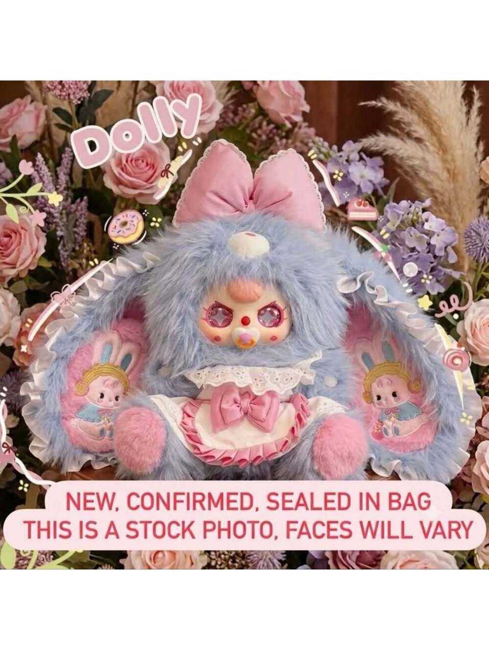 Baby Three Lily Rabbit Town V5 400% Series Plush - Confirmed - - Lili - Dolly